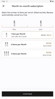 Scentbird android App screenshot 2